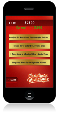 Christmas Music Quiz App