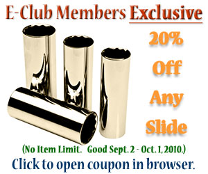 20% Off All Slides