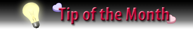 Tip of the Month