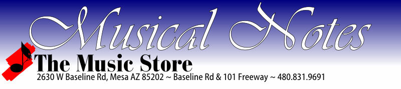Musical Notes - The Music Store E-Newsletter