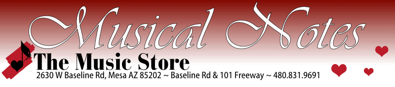Musical Notes - The Music Store E-Newsletter