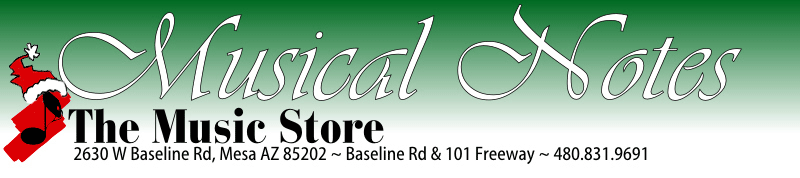 Musical Notes - The Music Store E-Newsletter