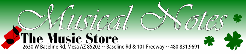 Musical Notes - The Music Store E-Newsletter