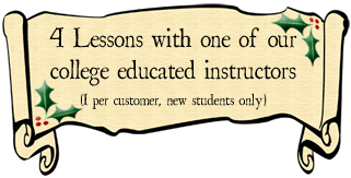 Music Lessons Gift Certificate