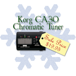 Korg CA30 Chromatic Tuner - Sale Price $19.95